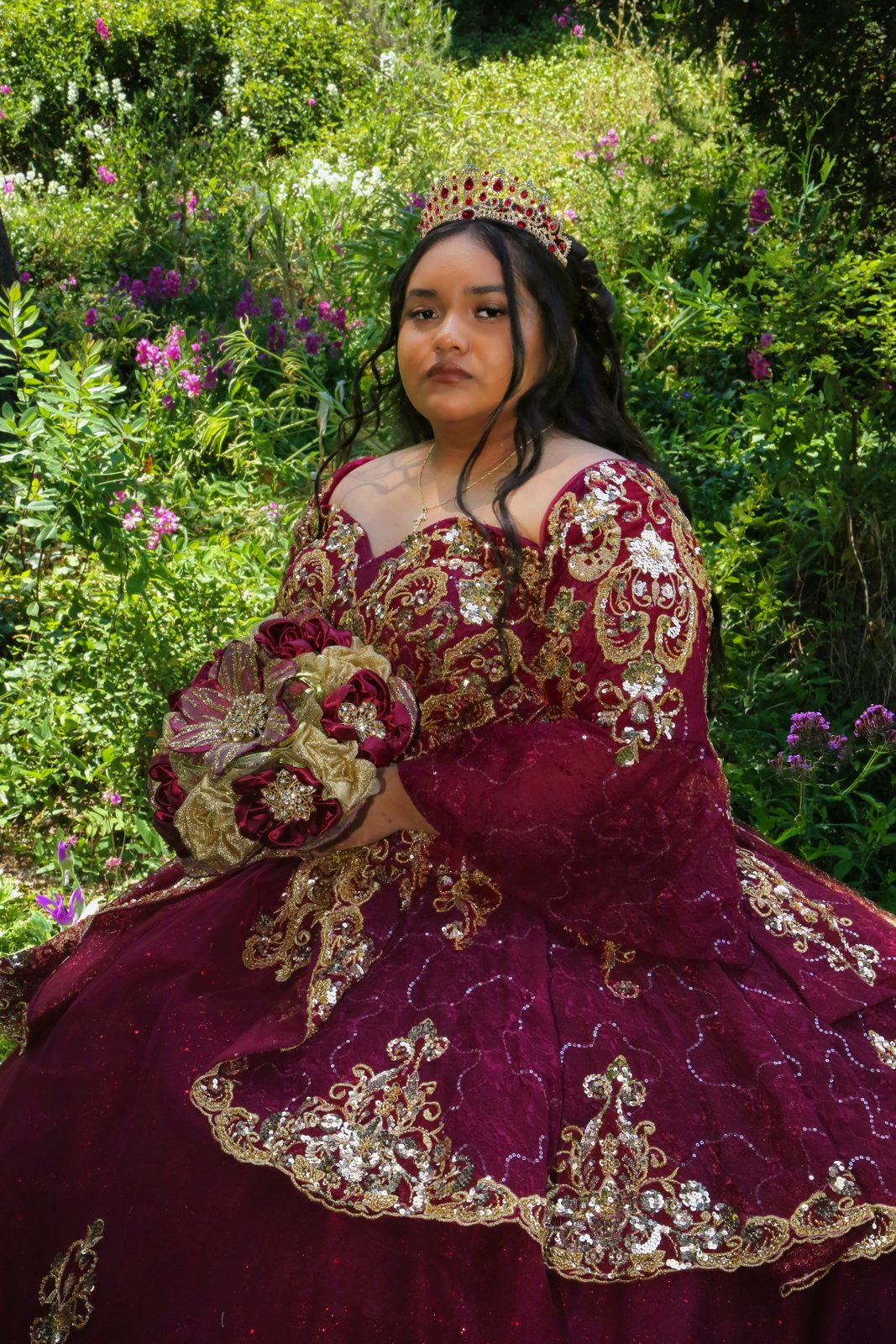 Quinceañera portrait